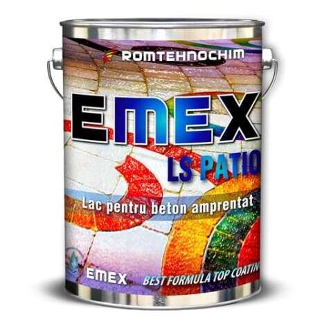 Lac Beton Amprentat ?Emex LS Patio? - Cires - Bid. 4 Kg